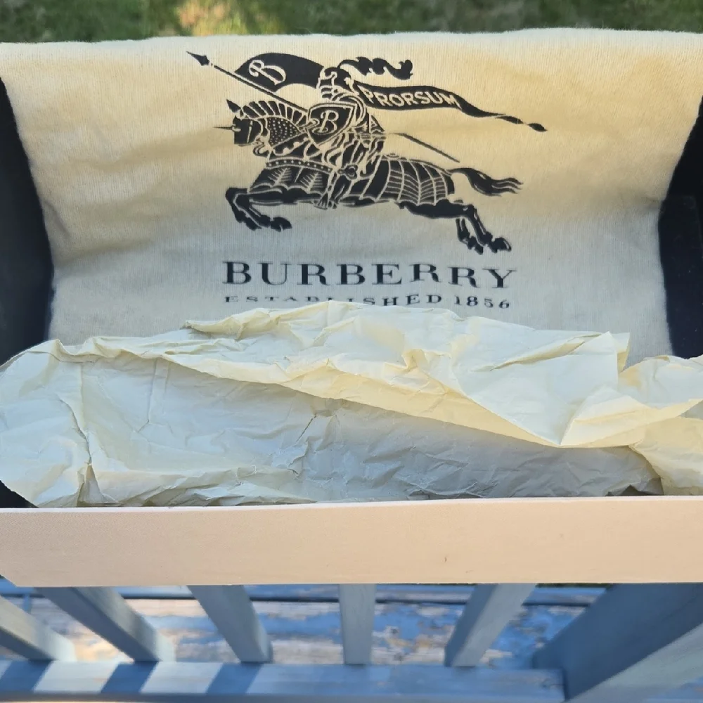 Burberry Black Nova Criss-Cross Espadrille Wedge